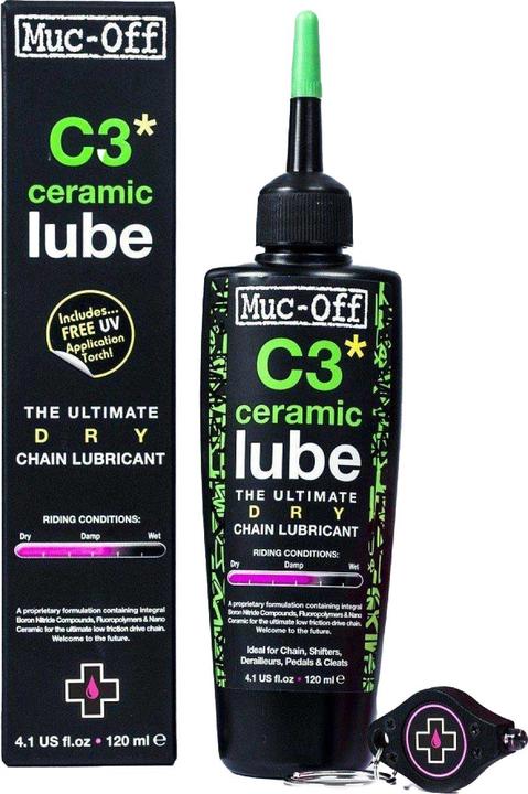 Actual product image Muc-Off C3 Dry Ceramic Lube (50 ml, Chain oil)