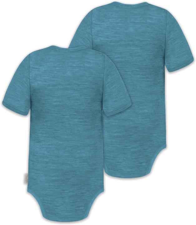 Immagine prodotto Normani Set di 2 body baby merino a maniche corte "Tihoi" - 9309 (62)