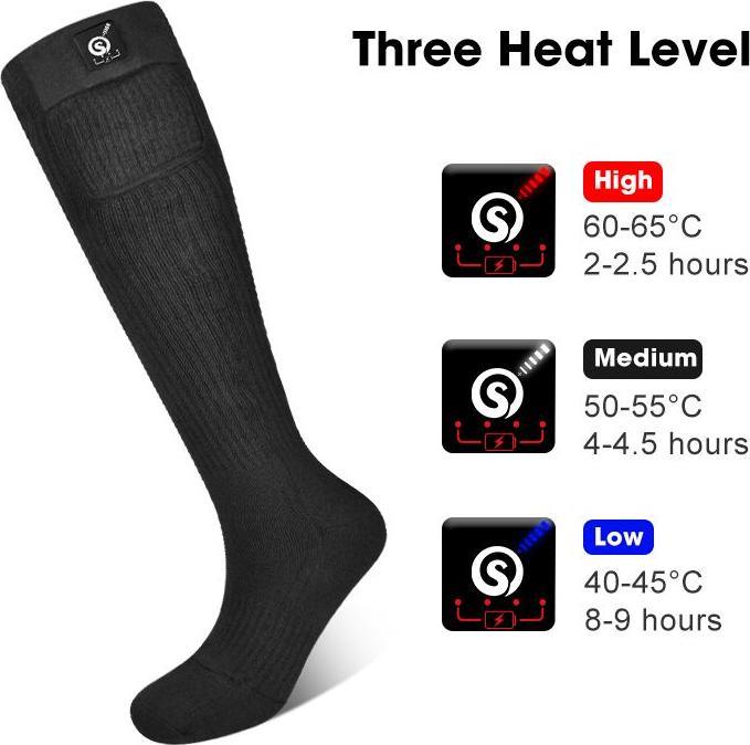 Immagine prodotto Savior Calze riscaldate Oslo con batteria ricaricabile (38 - 41)