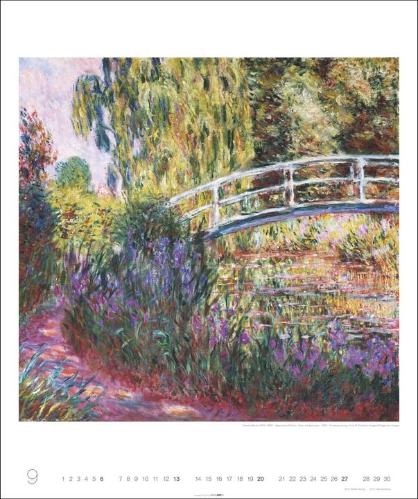 Produktbild Die schönsten Gärten des Impressionismus Edition Kalender 2026 (46 x 55 cm, Deutsch)