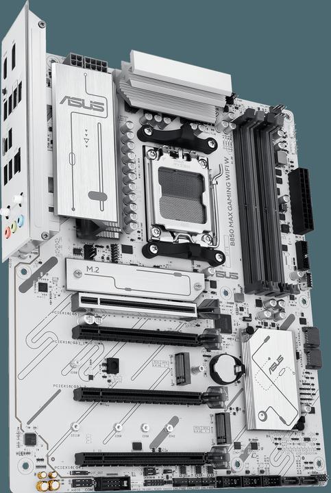 Image du produit ASUS B850 MAX GAMING WIFI (AM5, AMD B850, ATX)