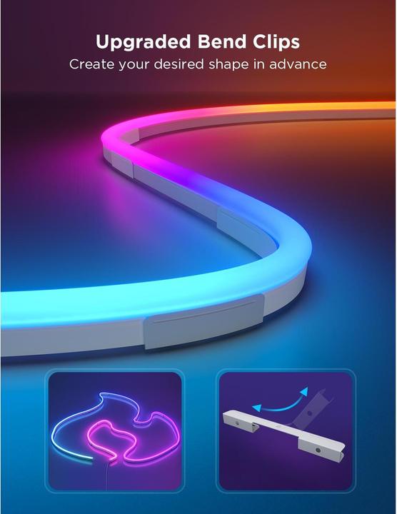 Produktbild Govee Neon Preinstalled Strip Light (Mehrfarbig, 500 cm, Indoor)