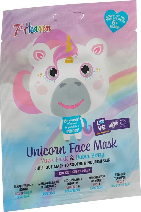 Face Food Einhorn Gesichtsmaske
