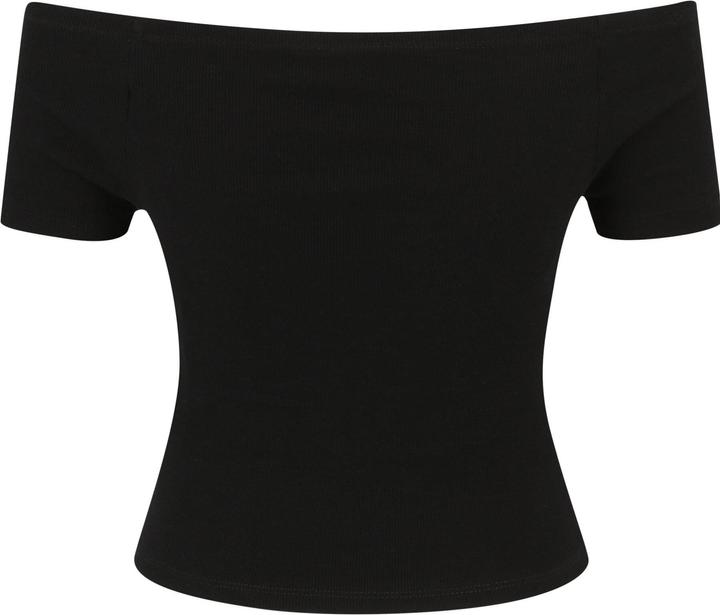 Produktbild Urban Classics Ladies Off Shoulder Rib Tee 2-Pack (XS)