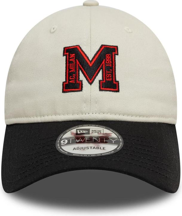 Actual product image New Era 9Twenty Adjustable Cap - AC Mailand beige