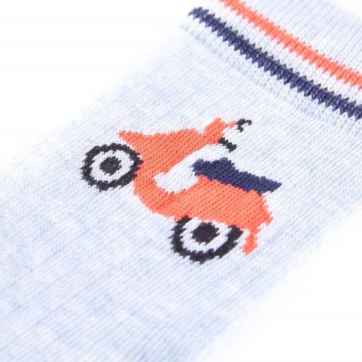 Immagine prodotto VidaXL Calzini per bambini 5 paia UE 23-26,Materiale: 78% cotone. 20 (Confezione da 5 pezzi, 23 - 26)