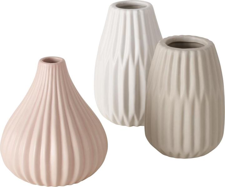 Boltze Home Vase Wilma H12 ø10cm fa.sort (1 x, 1.09 l)