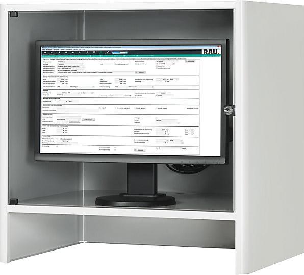 Produktbild RAU Monitorgehäuse mit integriertem Aktivlüfter