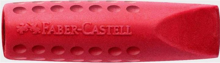Faber-Castell Radiergummi Grip Cap 24 Stück, Blau und Rot