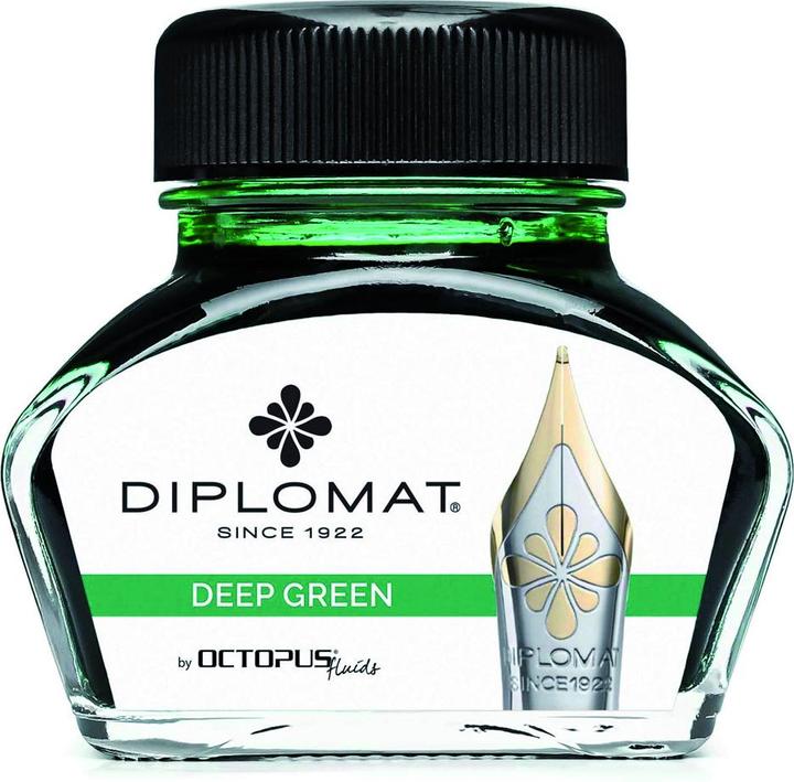 Actual product image Diplomat and ink Diplo Octopus 30 ml dark green glass (Refill unit, Dark green)
