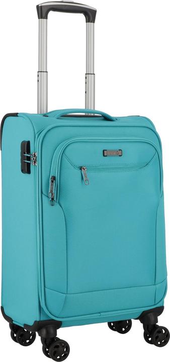 D&N Travel Line 6854 4-Rollen Kabinentrolley 55 cm (35 l, Handgepäck (bis 50l))