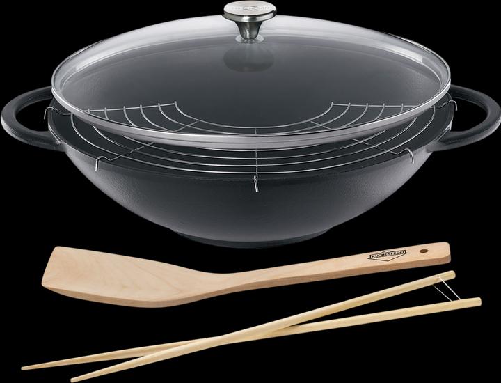 Actual product image Küchenprofi Provence (36 cm, Wok, Cast iron)
