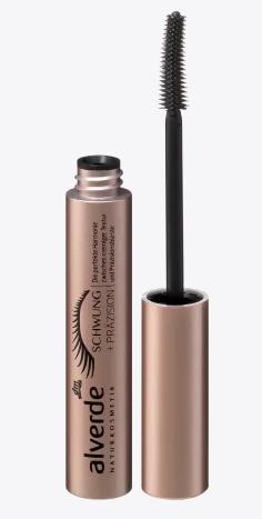 Produktbild dm alverde Wimperntusche Mascara Schwung und Präzision schwarz 010 (Schwarz)