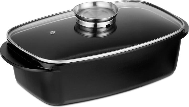 Schwarz, Silber, Transparent
