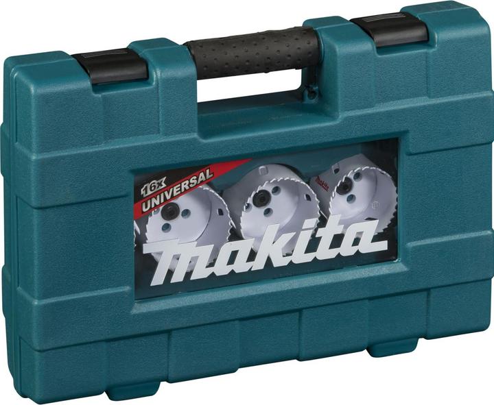 Produktbild Makita Lochsägenset universal (16, 19, 22, 25, 32, 35, 37, 44, 51, 57, 64, 68, 76 mm)