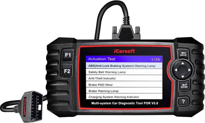 Actual product image ICarsoft POR V3.0