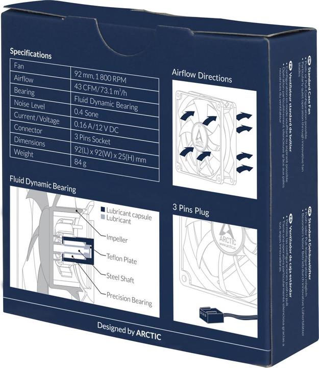 Image du produit Arctic F9 (92 mm, 1 x)