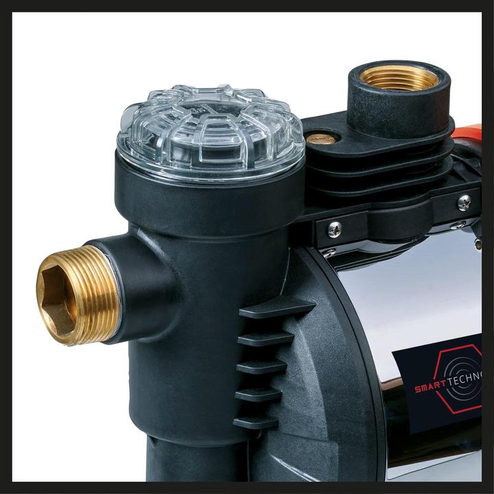 Produktbild Einhell Hauswasserautomat GE-AW 1144 SMART (rot/schwarz, 1.100 Watt, App-Steuerung) (Hauswasserpumpe)