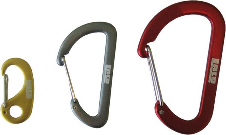 Actual product image Lacd Set of 3 Accessory Carabiner