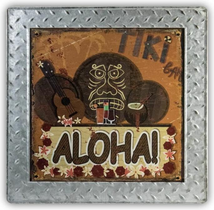 ZEP Wall Art Plaque G6 LL572 (40 x 40 cm)