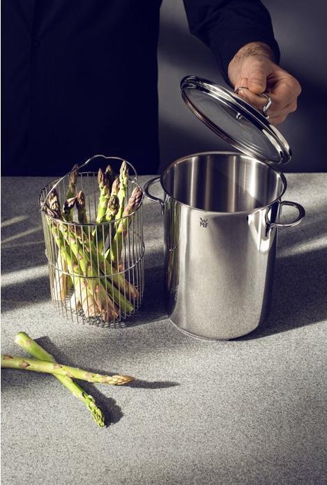 Actual product image WMF Asparagus pot (16 cm, Pot, Stainless steel)
