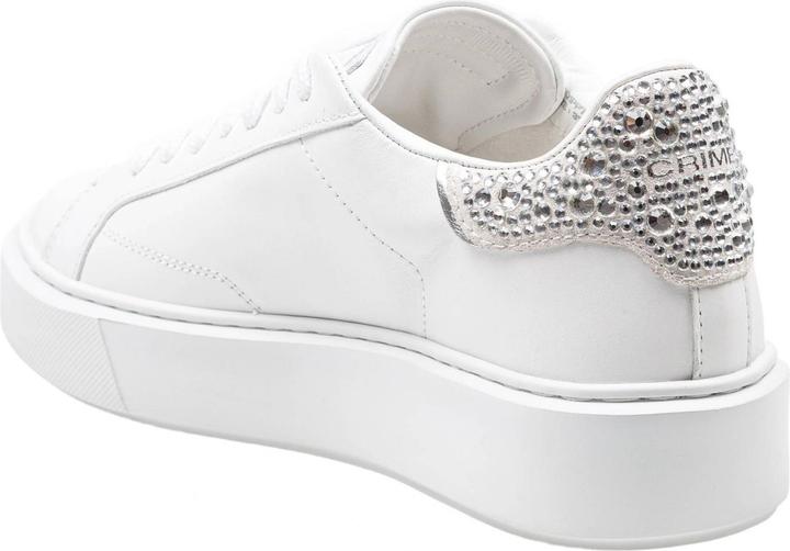 Actual product image Crime London Crime sneakers new extralight in leather white color (37)
