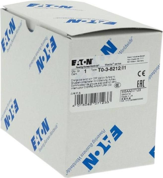 Image du produit Eaton T0-3-8212/I1