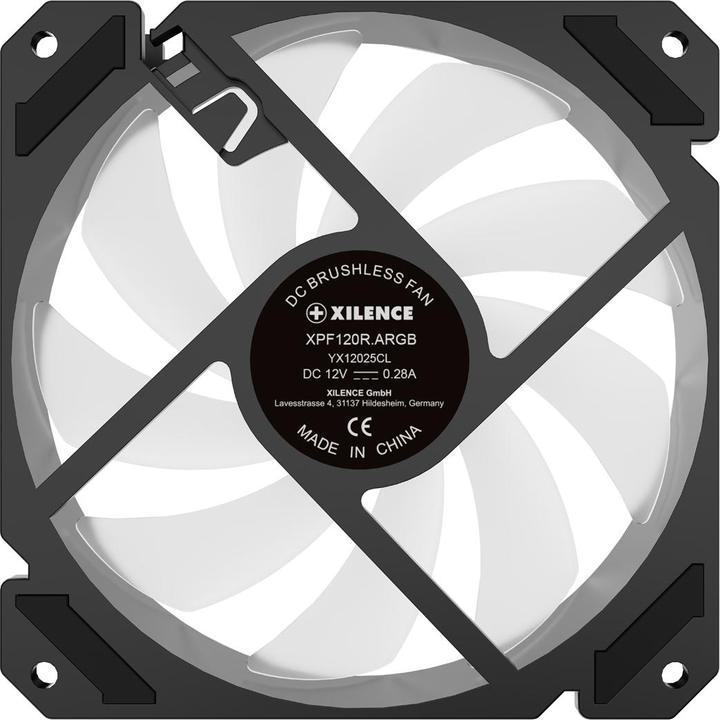 Produktbild Xilence Lüfter 120*120 Performance A+ REVERSE ARGB schwarz (120 mm, 1 x)
