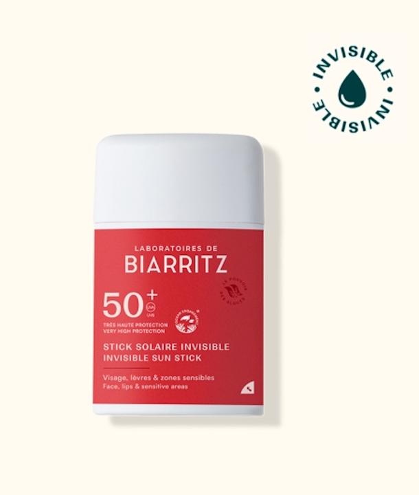 Actual product image Laboratoires de Biarritz Stick Solaire Invisible (Sun stick, SPF 50+, 10 ml, 12 g)
