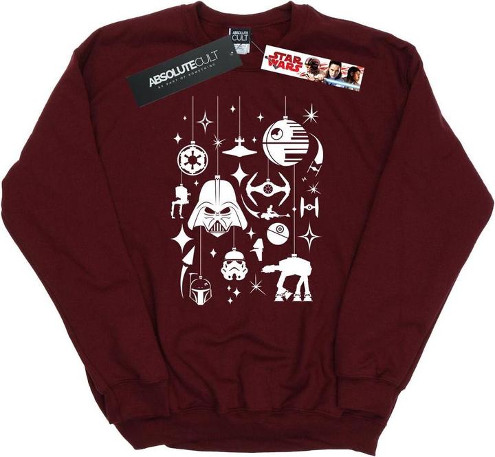 Star Wars Christmas Decorations Sweatshirt (S)