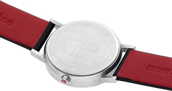 Immagine prodotto Mondaine Classico - Spazzolato vegano (Orologio da polso analogico, Fatto in Svizzera, 36 mm)
