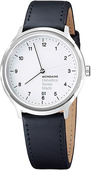 Mondaine Helvetica No1 Regular (Orologio da polso analogico, Fatto in Svizzera, 40 mm)