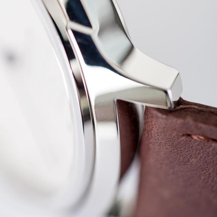Actual product image Mondaine Helvetica No1 Regular Mechanical (Analogue wristwatch, Swiss made, 40 mm)