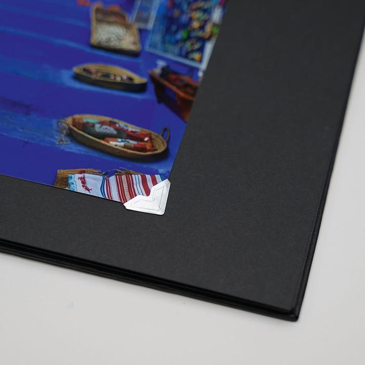 Actual product image Semikolon Photo corners silver 252 pieces