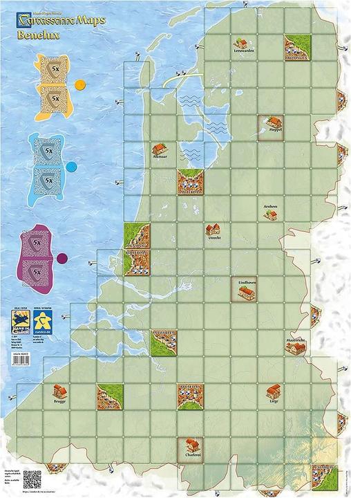 Hans im Glück Carcassonne Maps Benelux (Deutsch)
