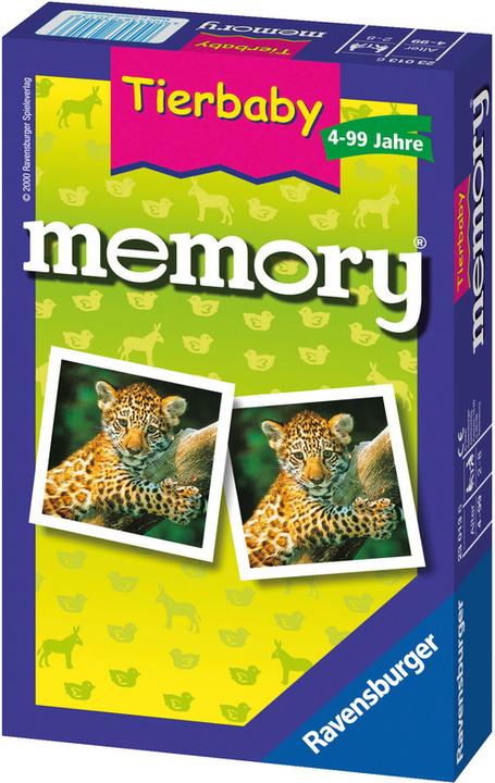Actual product image Ravensburger Animal Baby Memory (German)
