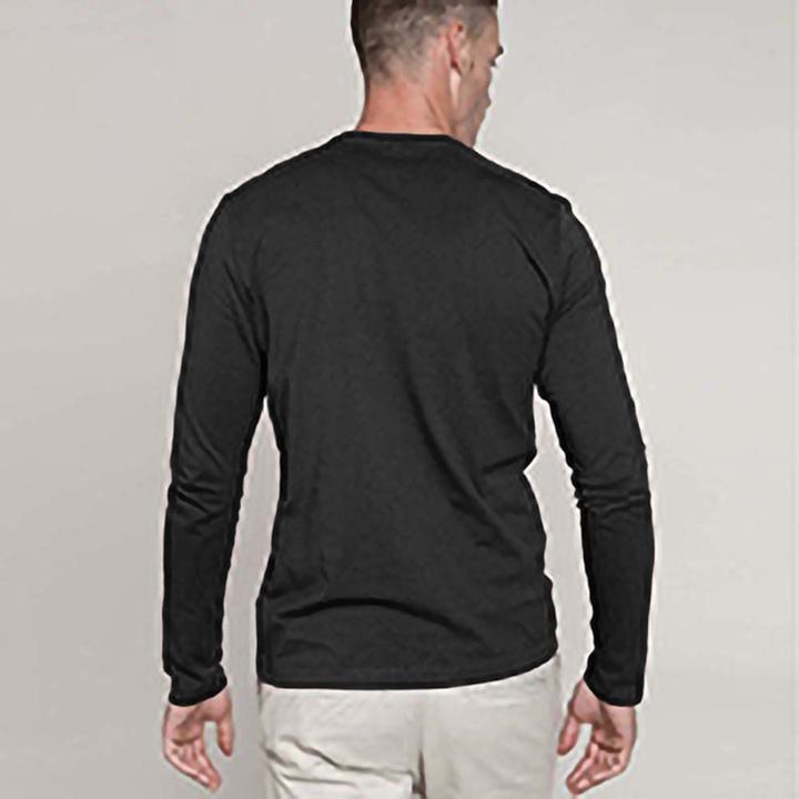 Immagine prodotto Kariban T-shirt slim fit con scollo rotondo e maniche lunghe (L)