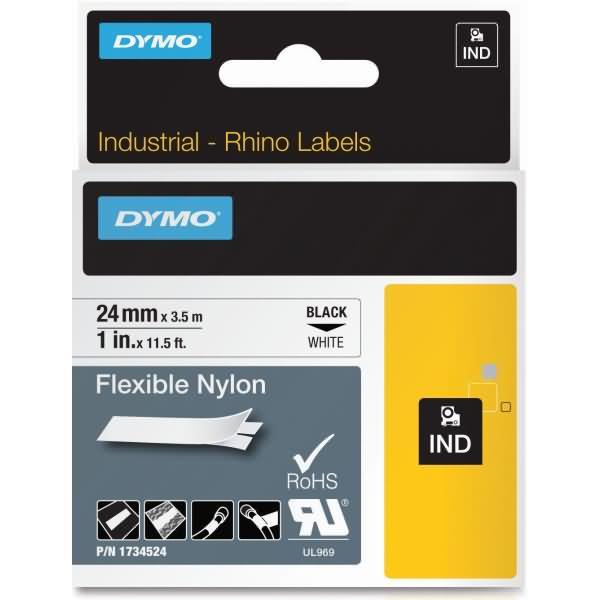 Produktbild Dymo Rhino Nylonband, weiss (9 cm, Mehrfarbig)