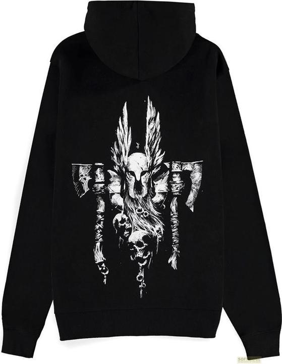 Immagine prodotto Difuzed Giacca con cappuccio Diablo IV Barbarian Sigil taglia M (M)