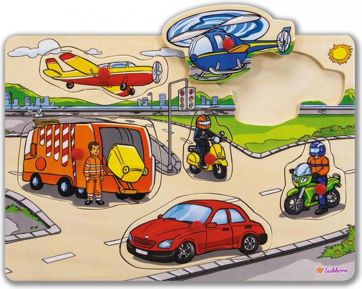 Actual product image Eichhorn 100005452 -, pegboard puzzle, 6 assorted (1000 pieces)