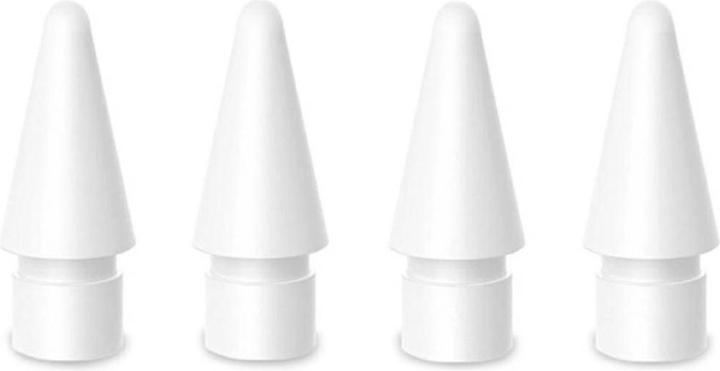 4smarts Punte di ricambio per Apple Pencil (1a gen./2a gen.) set da 4 pezzi