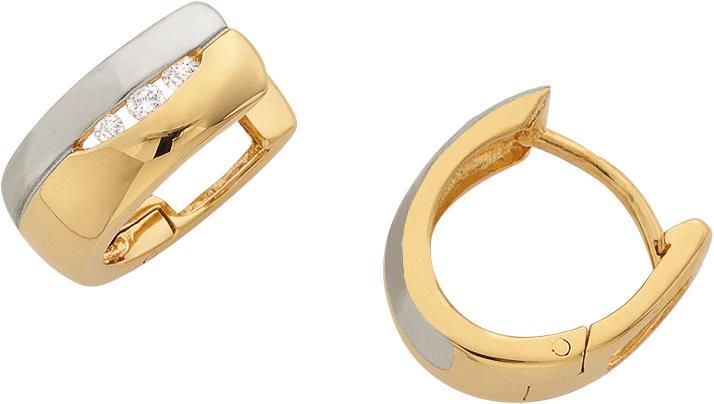 Bijou Classic Ohrschmuck Scharniercreole (Paar) (Gold)