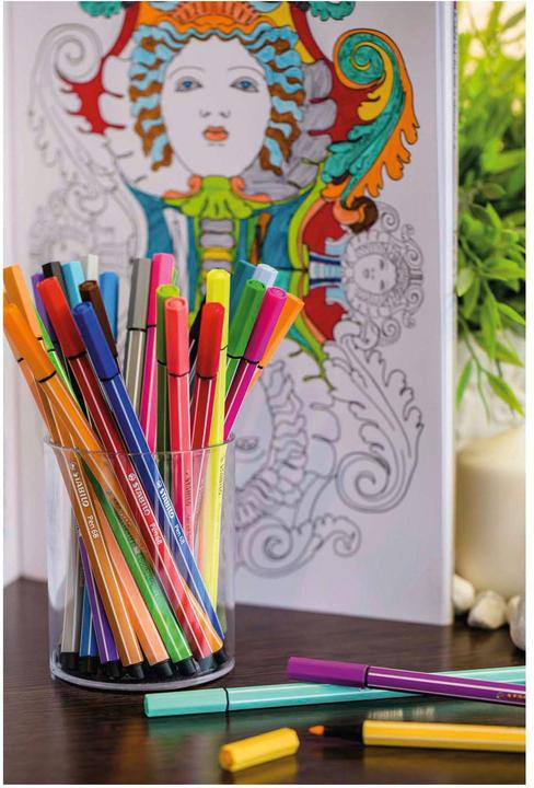 Produktbild STABILO Pen 68 Premium-Filzstift (Farbig sortiert, 30 x)