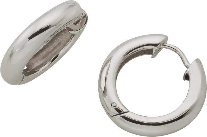 Bijou Classic Ohrschmuck Scharniercreole (Paar) (Silber)