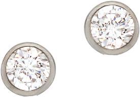Bijou Classic Ohrschmuck Ohrstecker (Paar) (Silber)