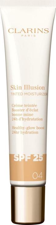 Image du produit Clarins Skin Illusion - Getönte Feuchtigkeitscreme Spf25 04 (Crème solaire visage, SPF 25, 40 ml)