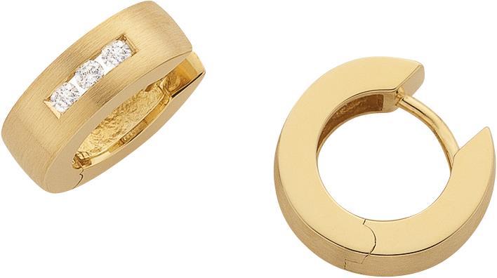 Bijou Classic Ohrschmuck Scharniercreole (Paar) (Gold)