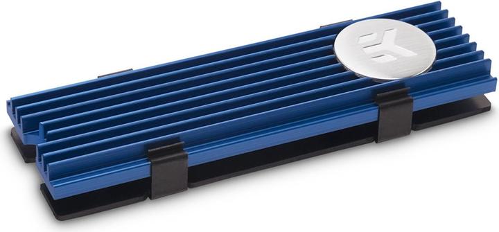 Actual product image EKWB EK-M.2 NVMe Heatsink - blue