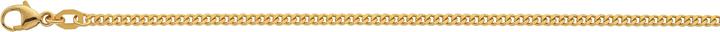 Bijou Classic Bracelet Panzer geschliffen 19 cm (19 cm, Gold)