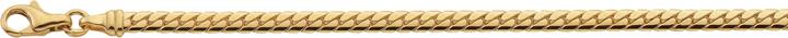 Immagine prodotto Bijou Classic Bracelet Panzer verformt 19 cm (19 cm, Oro)